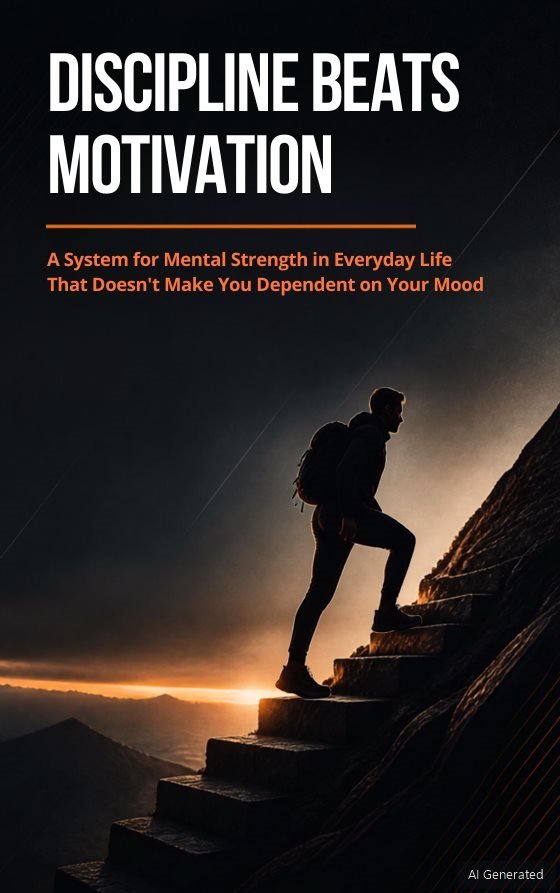 Discipline Beats Motivation — book cover